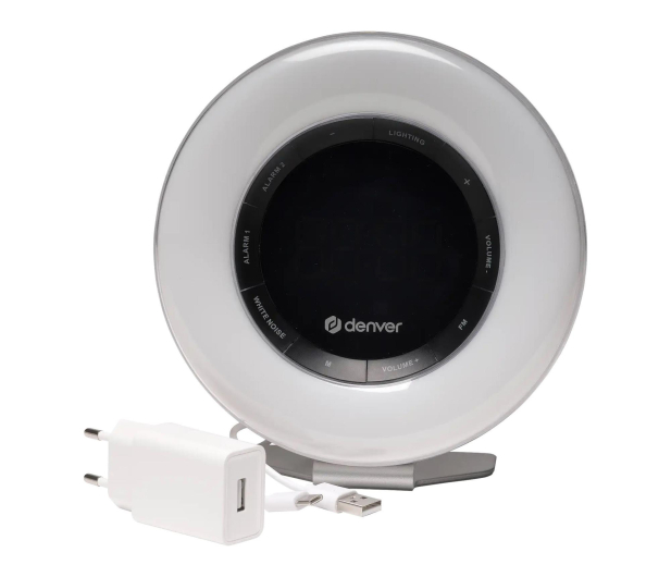 Denver Radiobudzik Denver CRL-342 z budzeniem światłem i dźwiękami - 1535089 - zdjęcie 4